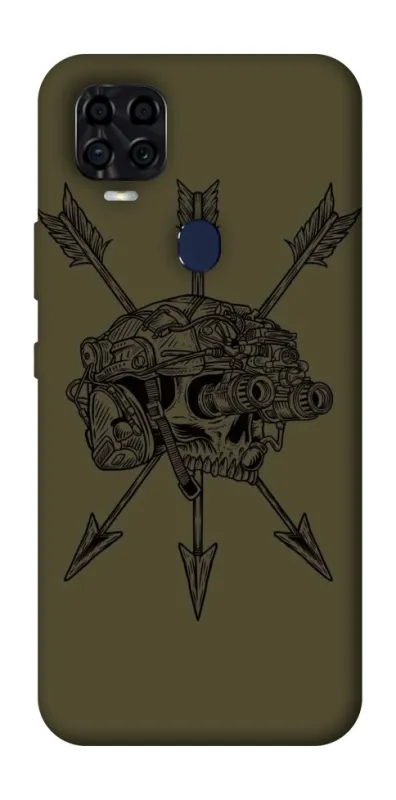 Чохол на ZTE Blade v2020 Mil skull фото 1 з 1