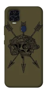 Чехол на ZTE Blade v2020 Mil skull фото 1 из 1