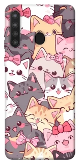 Чохол на Samsung Galaxy A21 Cute Cat фото 1 з 1