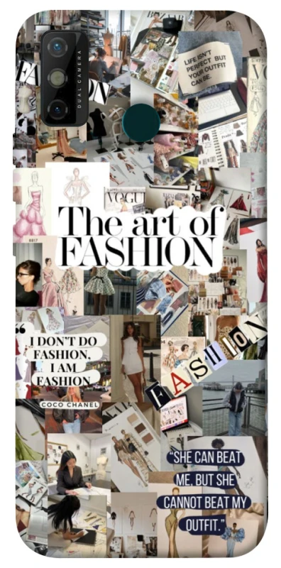 Чохол на TECNO Spark 6 Go Fashion collage ver.12 фото 1 з 1