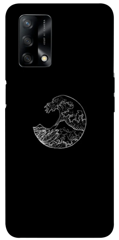 Чохол на Oppo A74 4G Black tsunami фото 1 з 1