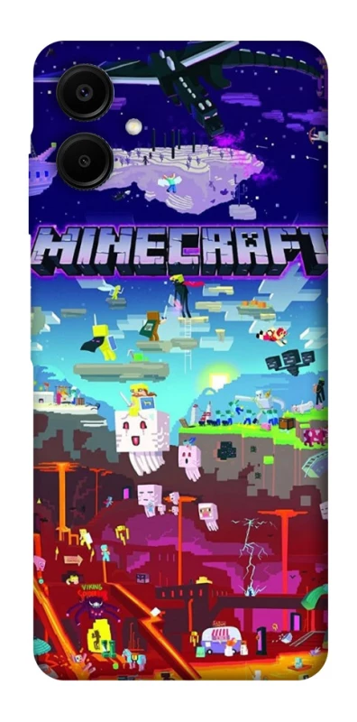 Чехол на Samsung Galaxy A06 Minecraft world фото 1 из 1