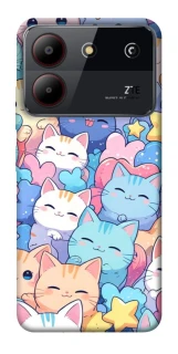 Чехол на ZTE Blade A54 4G Funny Kittens ver.3 фото 1 из 1