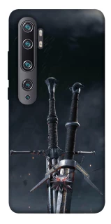 Чехол на Xiaomi Mi Note 10 / Note 10 Pro / Mi CC9 Pro Мечи Ведьмака фото 1 из 1