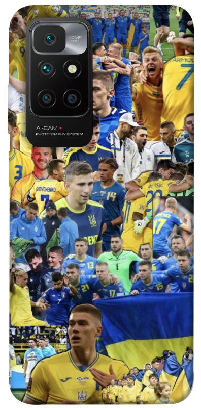 Чохол на Xiaomi Redmi 10 UA-Football ver.6 фото 1 з 1