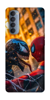 Чохол на Oppo Reno 4 Pro Venom vs Spiderman фото 1 з 1