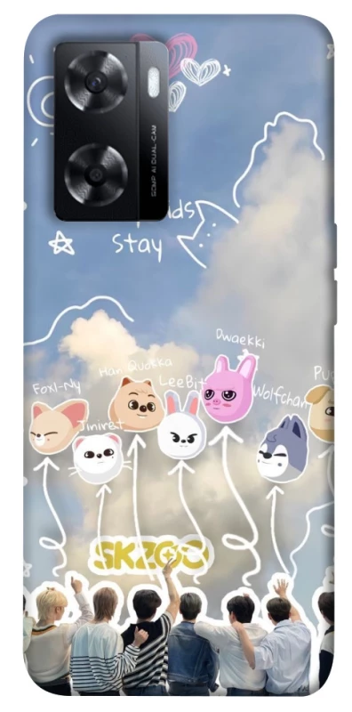 Чехол на Oppo A57s Stray Kids Full Force фото 1 из 1