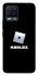 Чехол на Realme 8 Roblox logo black фото 1 из 1