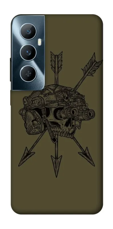Чохол на Realme C65 4G Mil skull фото 1 з 1
