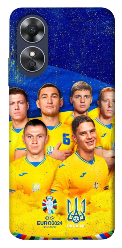Чехол на Oppo A17 Сбоная Украины v2 фото 1 из 1