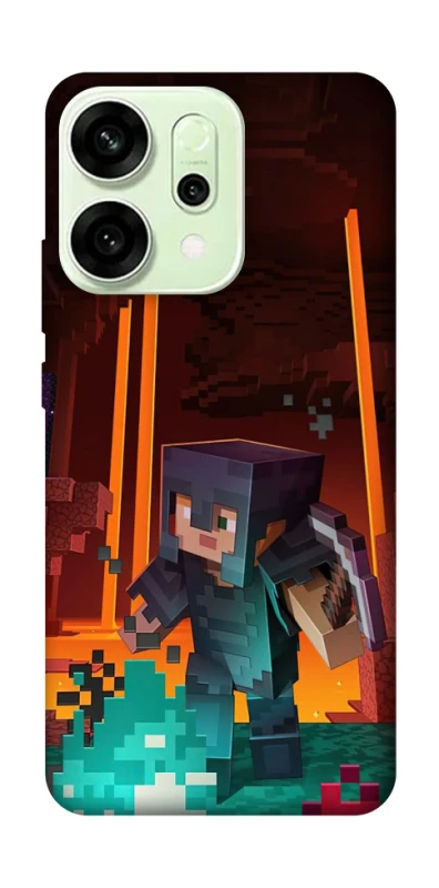 Чохол на Oppo Reno 14 Minecraft game adventure фото 1 з 1