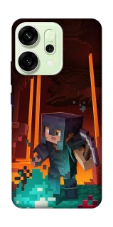 Чохол на Oppo Reno 14 Minecraft game adventure фото 1 з 1