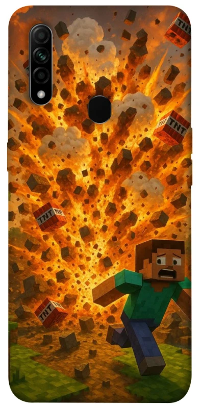 Чохол на Oppo A31 Minecraft v7 фото 1 з 1