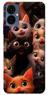 Чохол на TECNO Camon 19 Neo happy cats фото 1 з 1
