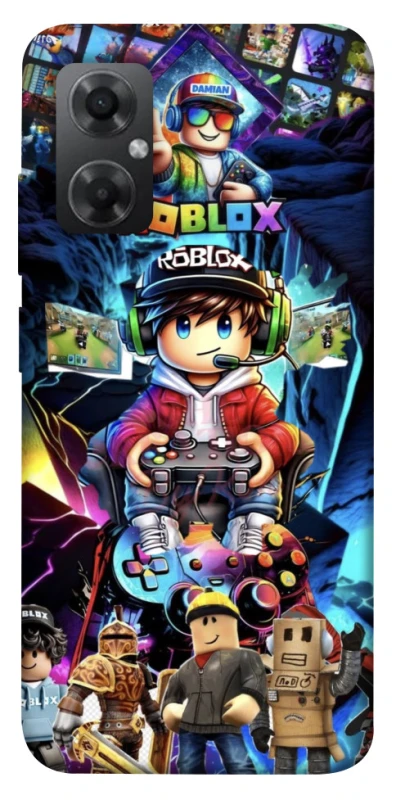 Чехол на Xiaomi Redmi Note 11R Roblox collage ver.4 фото 1 из 1