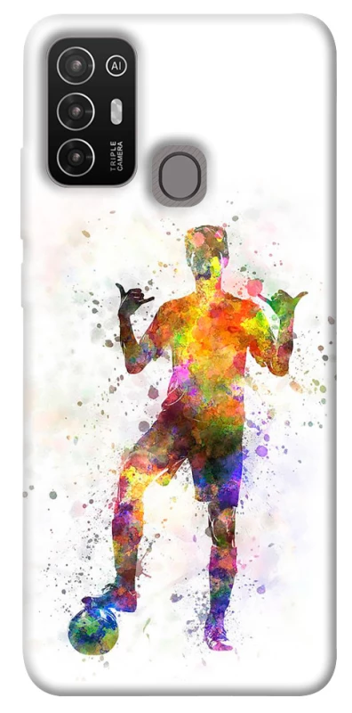 Чехол на ZTE Blade A52 Football Player v3 фото 1 из 1