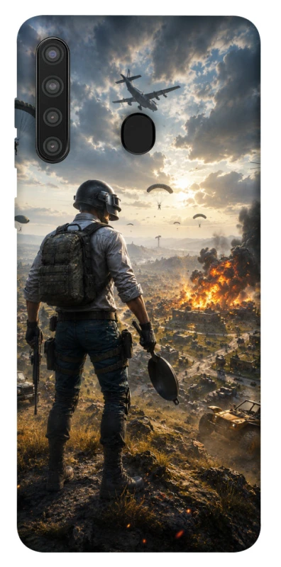 Чехол на Samsung Galaxy A21 PUBG ver.2 фото 1 из 1