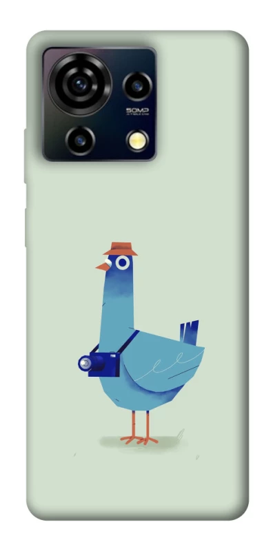 Чохол на ZTE Blade V50 Vita Голуб-детектив фото 1 з 1