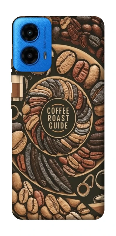 Чохол на Motorola Moto G45 Coffee roast guide фото 1 з 1