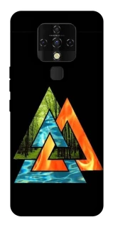 Чехол на TECNO Camon 16 SE Валькнут v4 фото 1 из 1