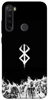 Чохол на Xiaomi Redmi Note 8T Berserk skeletons фото 1 з 1