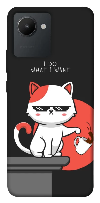 Чехол на Realme C30 I do what i wont фото 1 из 1