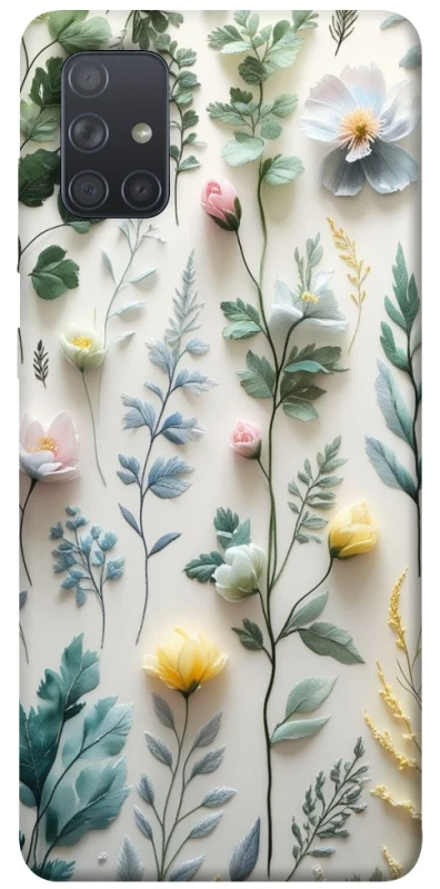 Чохол на Samsung Galaxy A71 Floral design ver.4 фото 1 з 1