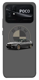 Чехол на Xiaomi Poco C40 BMW grey v2 фото 1 из 1