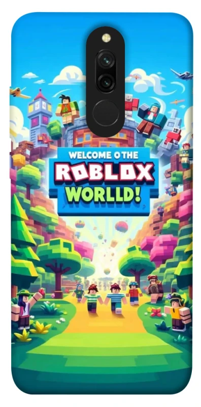 Чохол на Xiaomi Redmi 8 Roblox World фото 1 з 1
