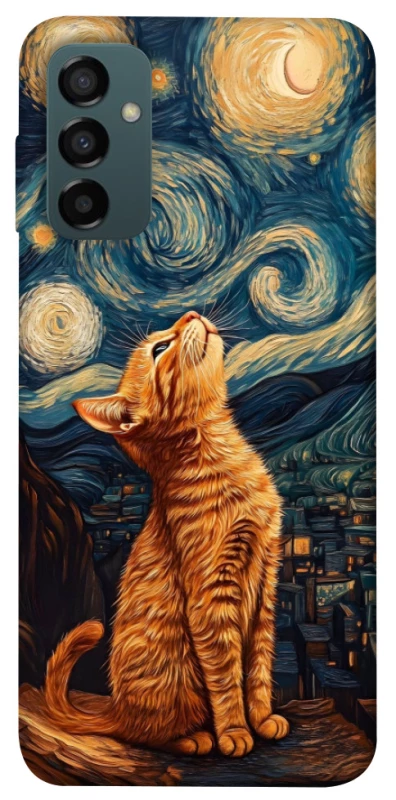 Чохол на Samsung Galaxy M34 5G van gogh cat фото 1 з 1