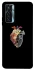 Чехол на TECNO Camon 17 Pro Heart with flowers фото 1 из 1