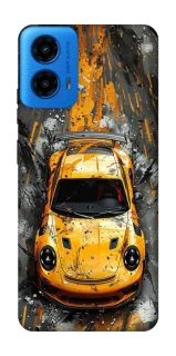 Чохол на Motorola Moto G45 Drawn Porsche фото 1 з 1