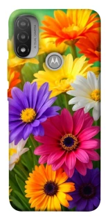 Чохол на Motorola Moto E20 Flowers v32 фото 1 з 1