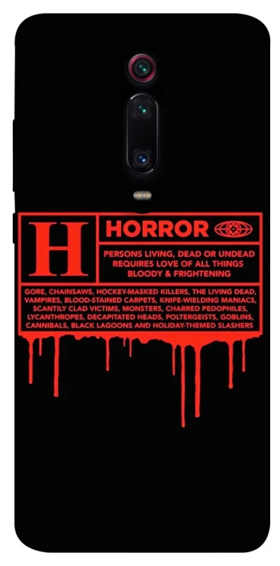 Чохол на Xiaomi Redmi K20 / K20 Pro / Mi9T / Mi9T Pro Horror Halloween фото 1 з 1