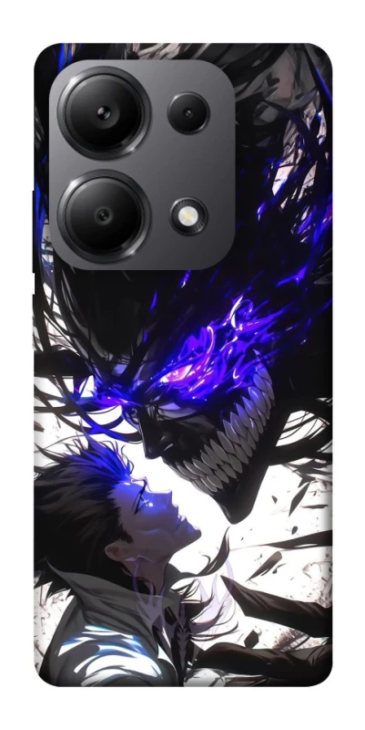 Чехол на Xiaomi Redmi Note 13 Pro 5G Black soul anime фото 1 из 1