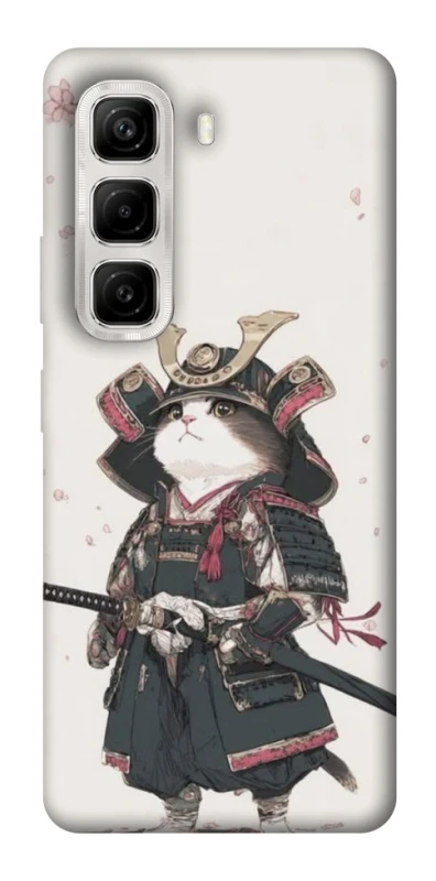 Чохол на Infinix Hot 50 4G Samurai Cat Warrior фото 1 з 1