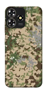 Чехол на ZTE Blade A73 4G camouflage v5 фото 1 из 1