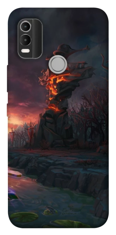 Чехол на Nokia C21 Plus Dota road фото 1 из 1