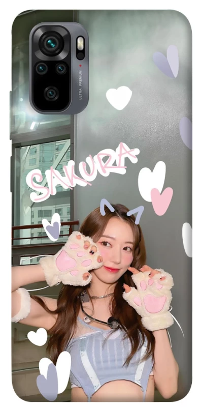 Чохол на Xiaomi Poco M5s Sakura - LE SSERAFIM фото 1 з 1