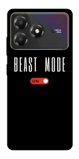 Чохол на ZTE Blade A36 Beast mode фото 1 з 1