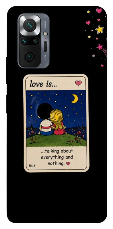 Чохол на Xiaomi Redmi Note 10 Pro Love is ver.6 фото 1 з 1