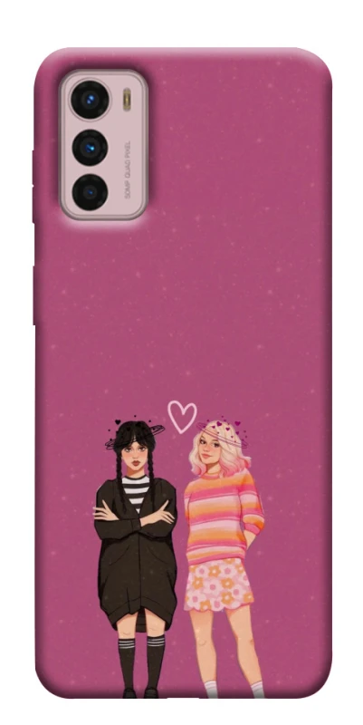 Чехол на Motorola Moto G42 Raven & Rainbow Wednesday фото 1 из 1