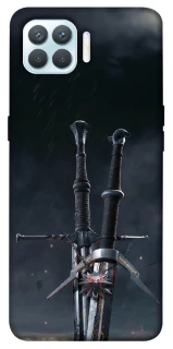 Чехол на Oppo F17 Pro Мечи Ведьмака фото 1 из 1