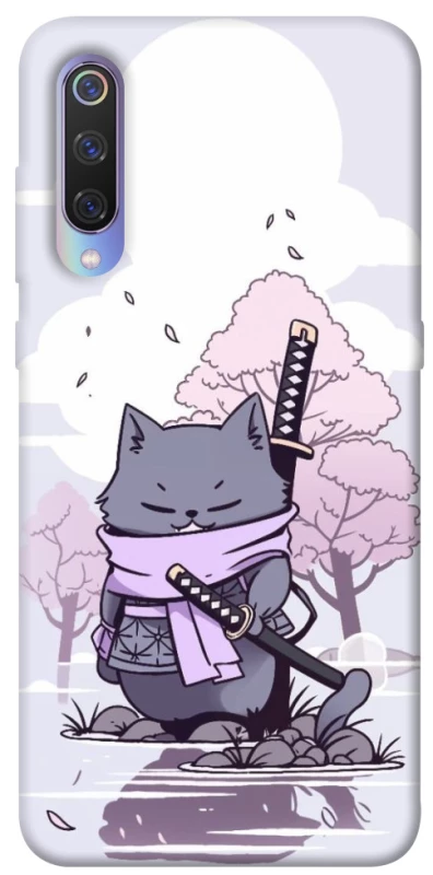 Чохол на Xiaomi Mi 9 Samurai cat фото 1 з 1