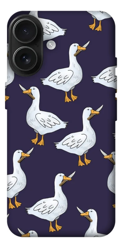 Чохол на Apple iPhone 17 (6.3") Гуси з претензією фото 1 з 1