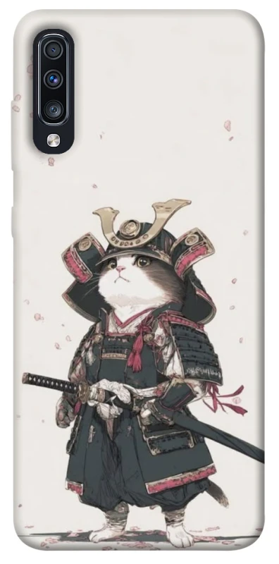 Чохол на Samsung Galaxy A70 (A705F) Samurai Cat Warrior фото 1 з 1