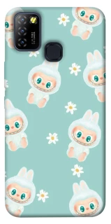Чехол на Infinix Hot 10 Lite Labubu Green фото 1 из 1