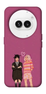 Чохол на Nothing Phone (2a) Raven & Rainbow Wednesday фото 1 з 1