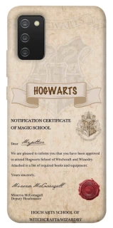 Чохол на Samsung Galaxy A02s The Hogwarts acceptance letter фото 1 з 1