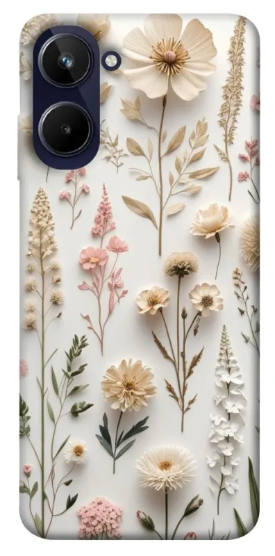 Чохол на Realme 10 4G Floral design ver.1 фото 1 з 1